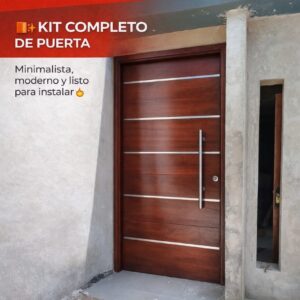 PUERTA DE CEDRO MADERA MACIZA 100X2.10